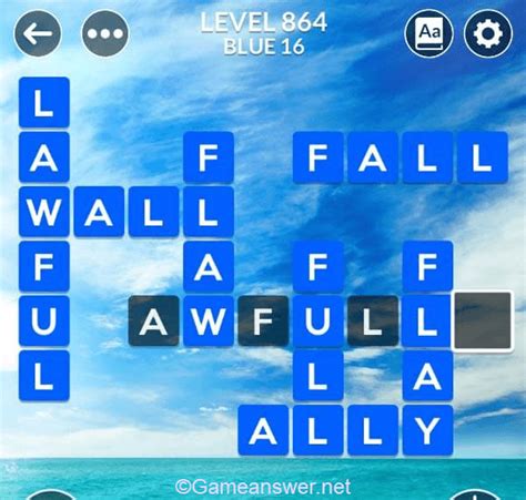 Wordscapes Level 864 Answers [ + Bonus Words ].